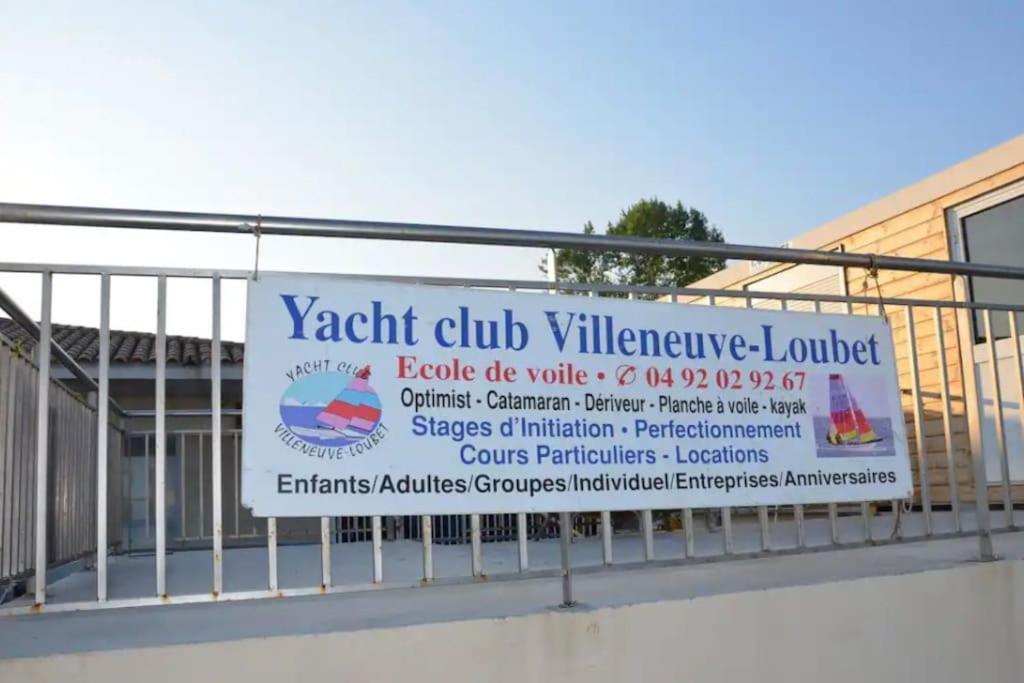 Studio A 2 Pas De La Plage Villeneuve-Loubet Exterior photo